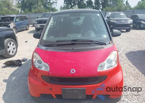 2008 Smart Fortwo Passion/Pure z USA, uszkodzony, nr VIN WMEEJ31X08K154273